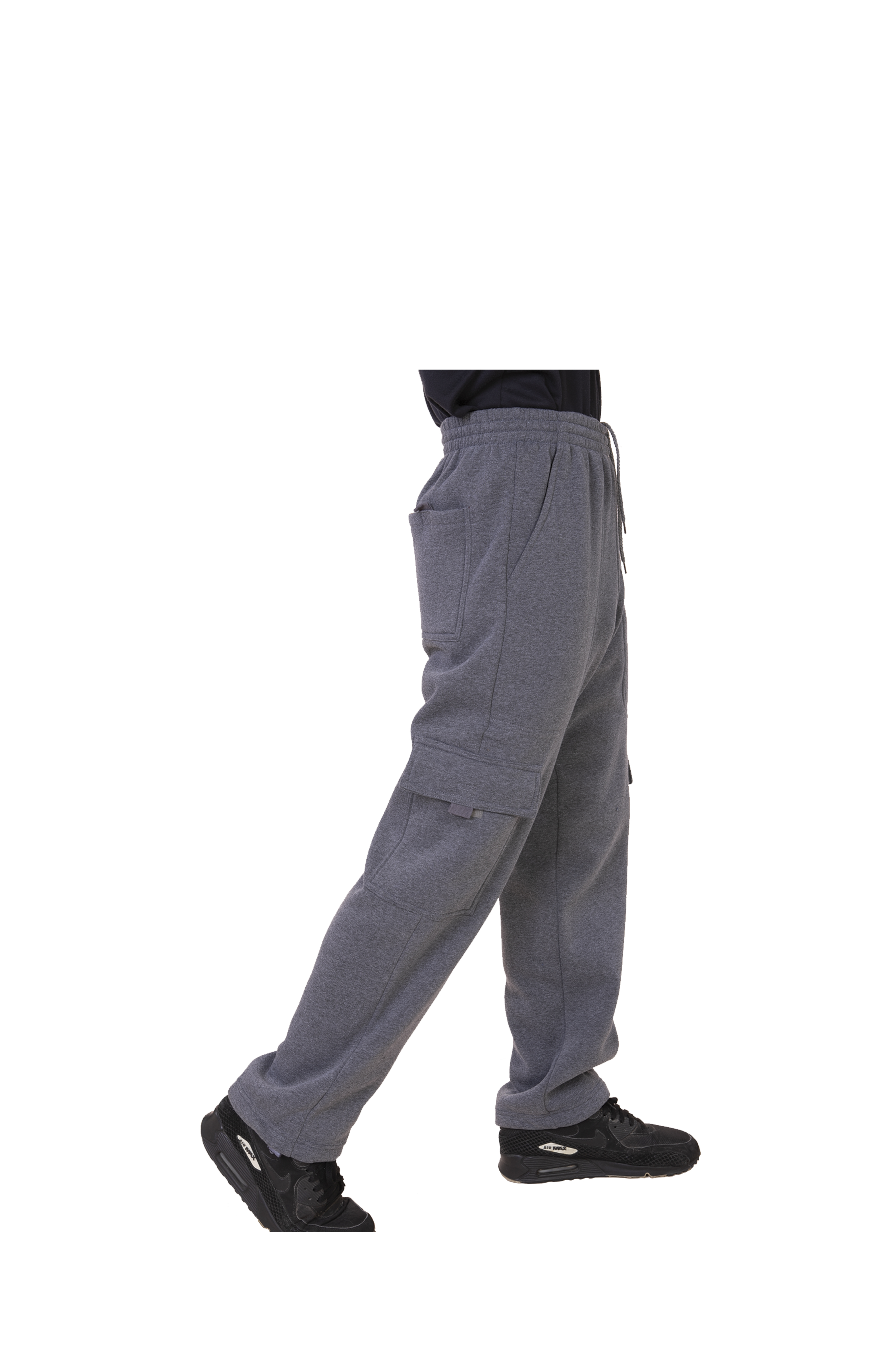 Maxxsel Fleece Cargo Sweatpants (S-5XL) - Maxxsel Apparel Inc