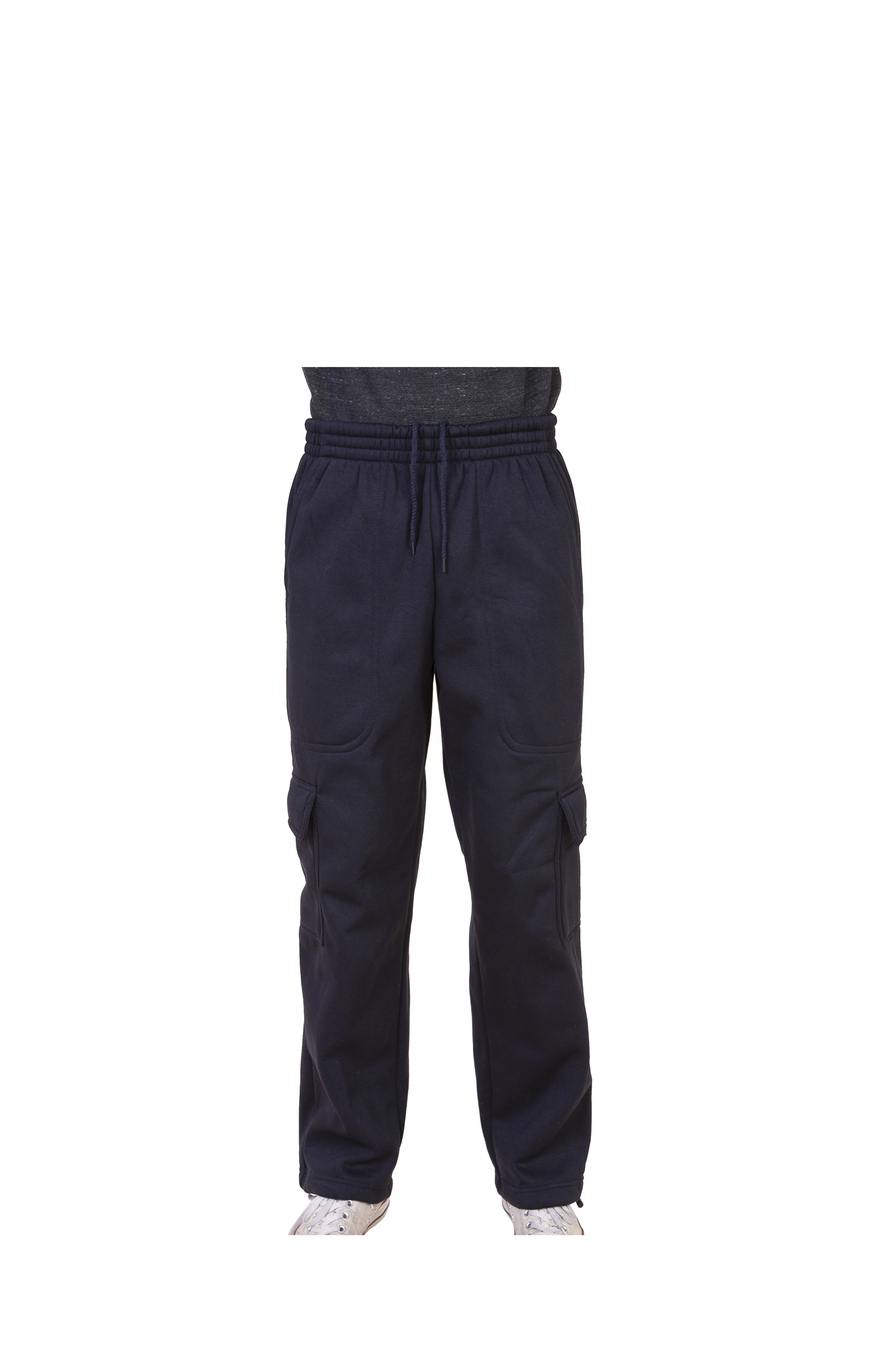 Boys' Cargo Fleece Jogger Pants - All In Motion™ Navy XL